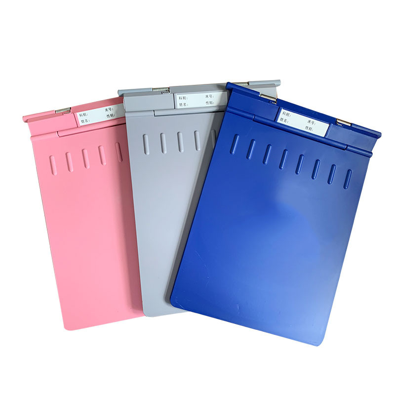 医療病歴クリップ ABS ケースクリップ病院 A4 プラスチック病歴クリップブルーピンク肥厚病歴クリップカーキャビネット|undefined