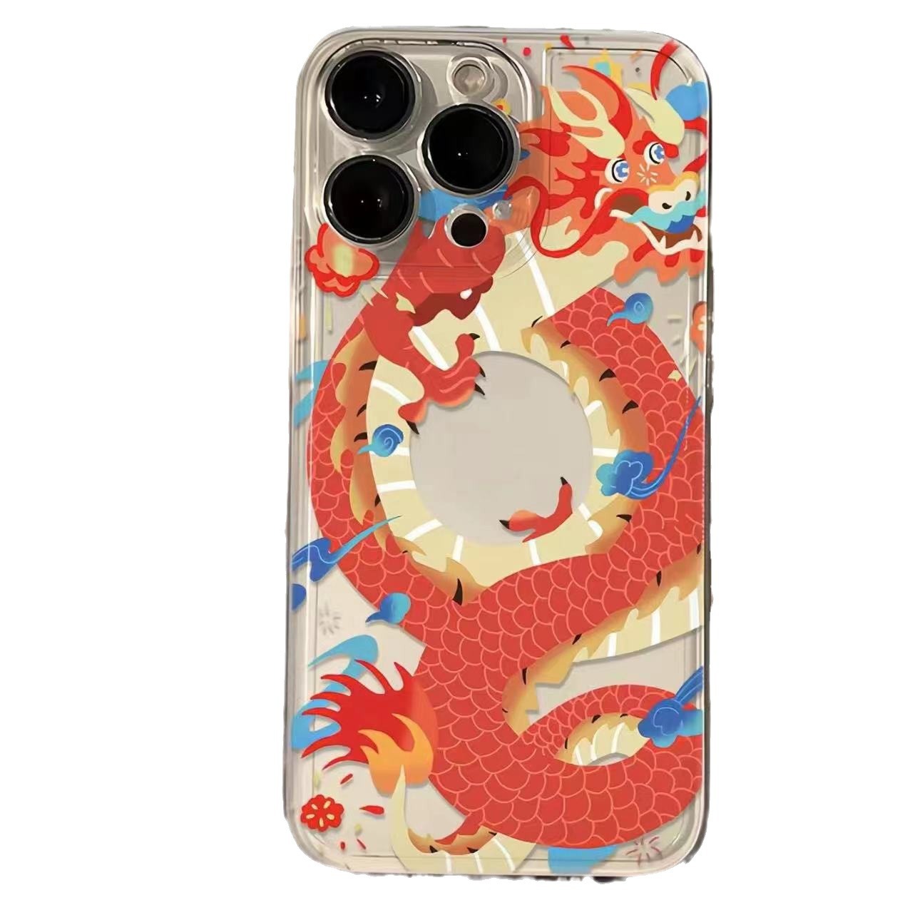 Year Of The Loong Feilong Phone Case For Apple Iphone Models_voghion.com