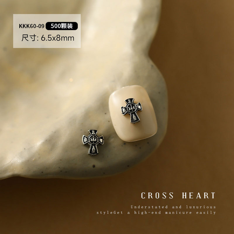 【kkk60-09】 crow heart jewelry