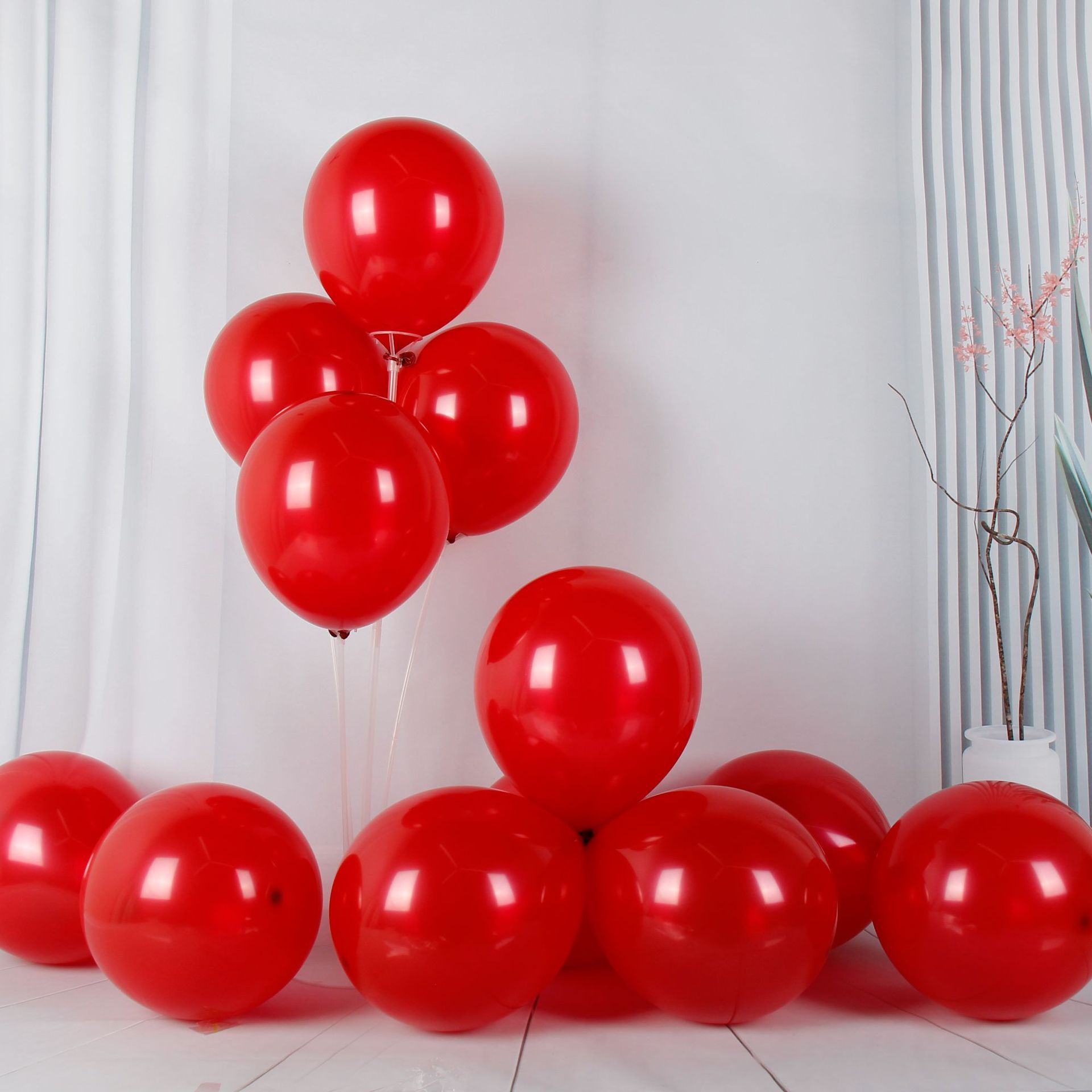 Celebritad en línea boda decoración set de globo de decoración de la marea nacional decoración de la boda del dormitorio de la mujer globo de doble capa globo