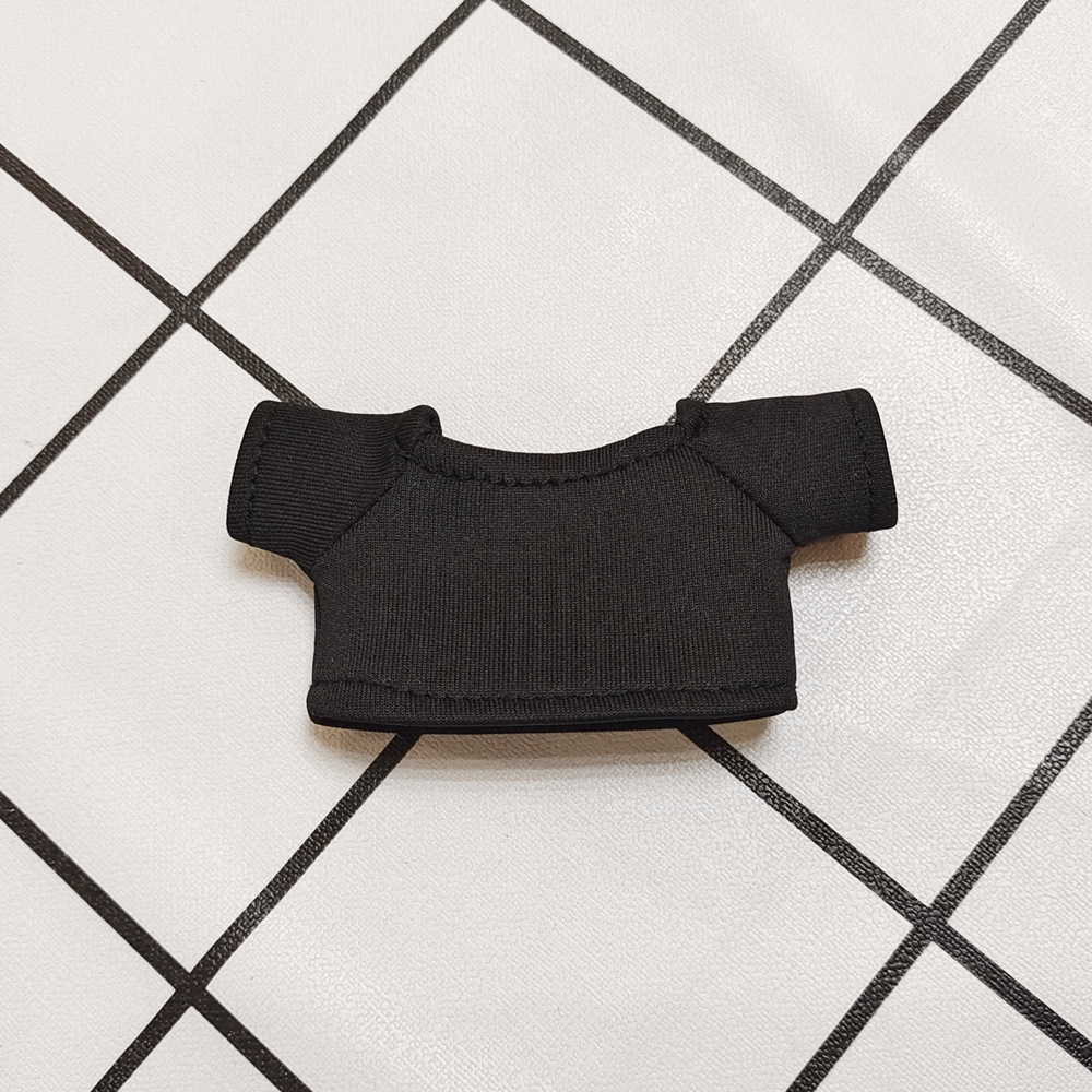 Venta caliente perro cabeza 14cm muñeco de peluche suéter colección de accesorios de ropa rabu ropa spot al por mayor