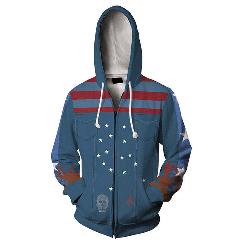 Foreign trade new dimension Doctor Strange 2 3D digital printing hooded zipper shirt men's and women's casual sweater Foreign trade new dimension Doctor Strange 2 3D digital printing hooded zipper shirt men's and women's casual sweater