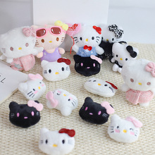 七夕KT小玩偶胸针鲜花装饰网红甜筒花束手工diy可爱卡通挂饰批发