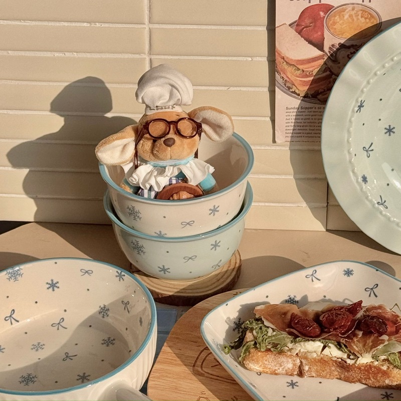 初雪食器ins風家庭用カップル料理皿かわいい食器セットきれいな食器皿皿皿皿皿皿皿皿皿皿皿皿がいい|undefined