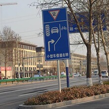 交通标志杆 单柱 F L型 城市街道标志杆  反光标识牌 指路标识