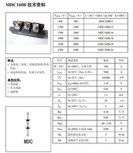 MDC160B-8 MDC160B-12 MDC160B-16 MDC160B-18 DC160B-20 160B-24