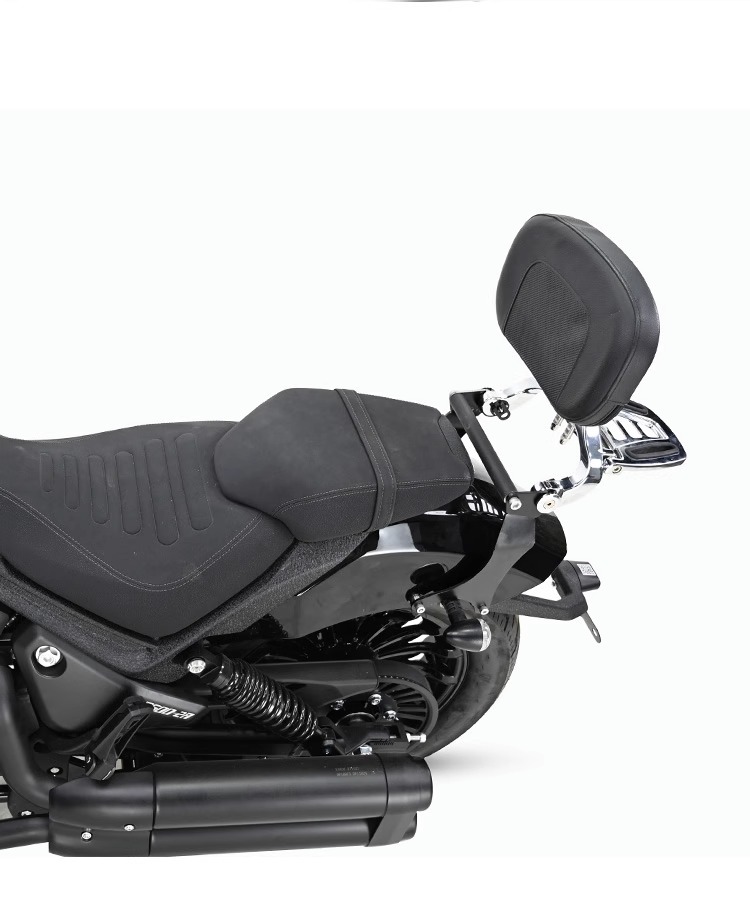 Muscle car Wolf suitable for Benda black flag 500 multi-function folding backrest adjustable backrest modified tail shelf tail