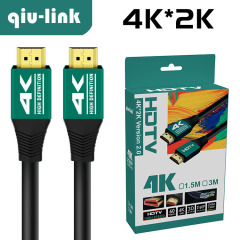 Hdmiケーブルhdケーブルhdmi2.0版4k * 2kテレビhdケーブルhdmiケーブル1.5メートル-20メートル19 + 1