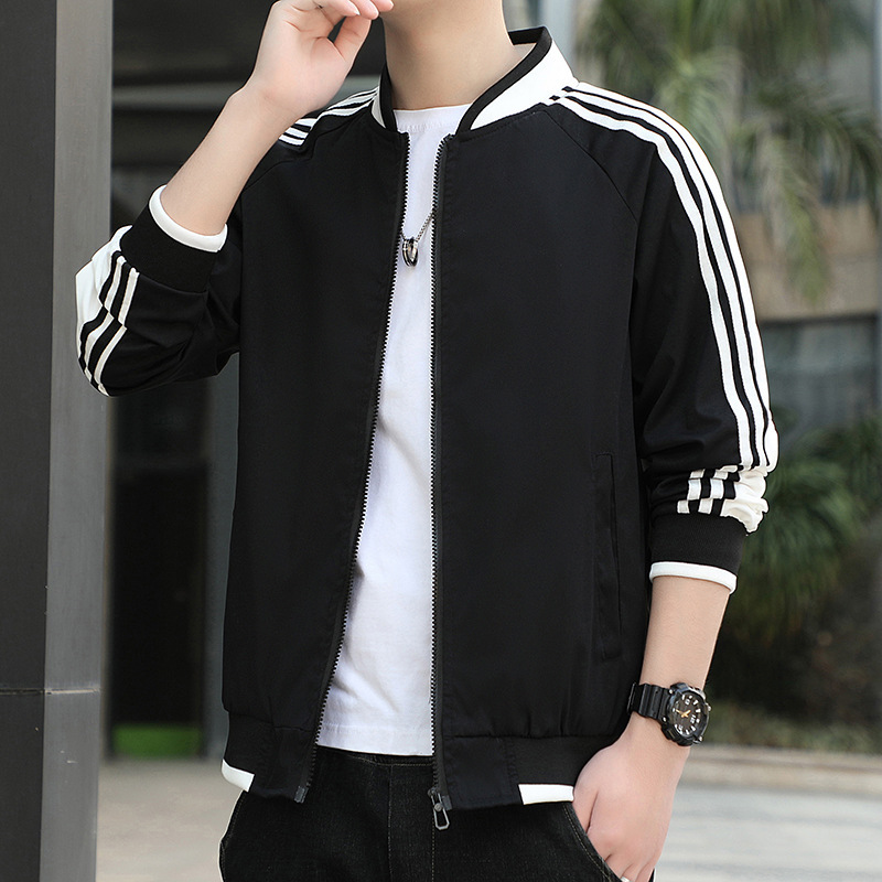 Spring and Autumn youth men's jacket men's new 2022 new casual middle-aged sports trendy men plus size Spring and Autumn youth men's jacket men's new 2022 new casual middle-aged sports trendy men plus size