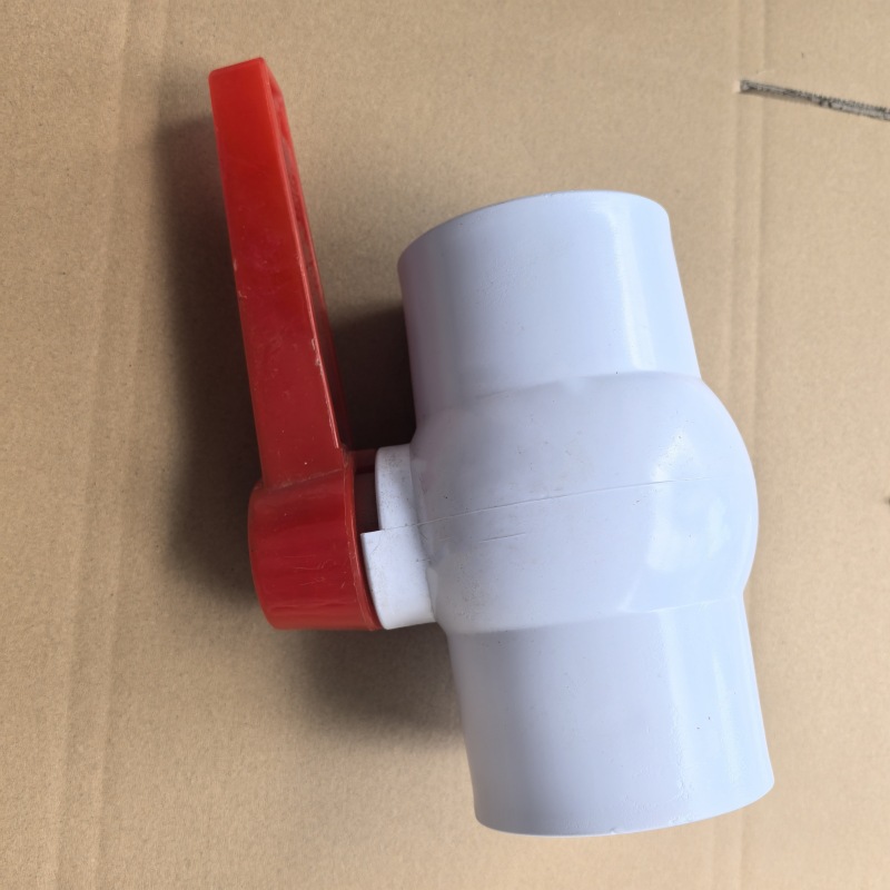 PVC全塑球阀 1寸 2.5寸内螺纹阀门 PVC球阀 给水管球阀开关