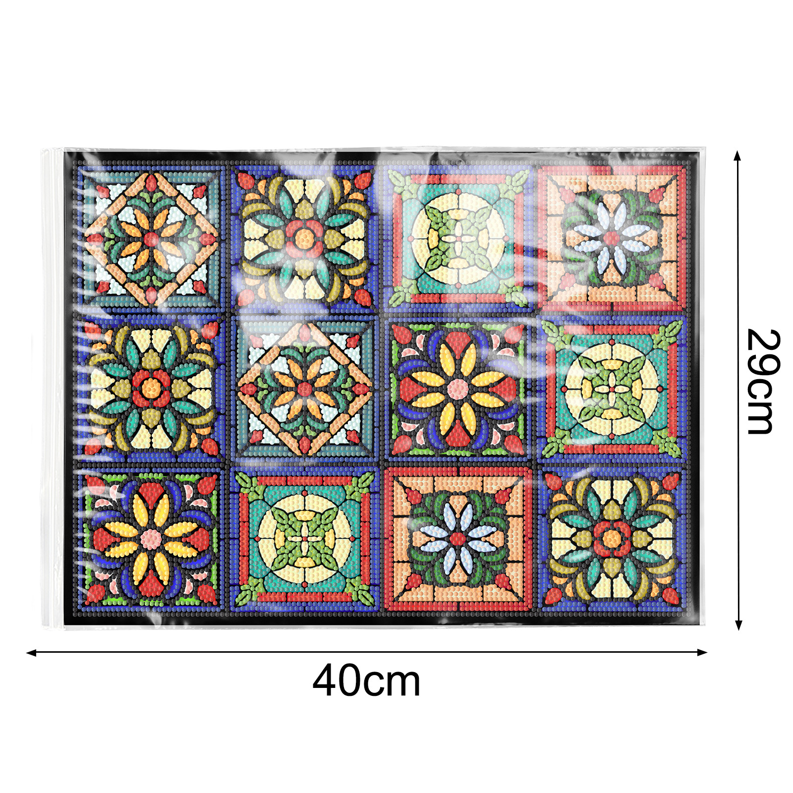 Pintura de diamantes perimetral almohadilla diy restaurante Mandala pintura decorativa hecha a mano venta al por mayor transfronteriza