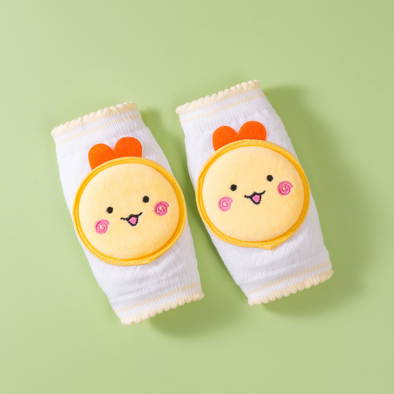 Cubierta de la almohadilla de la rodilla para niños bebé gateando niño infantil resistente a la caída para caminar engrosado verano codo pad niños niñas medianas y grandes