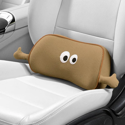 Waist support Pillow Waist Support Car Lumbar - oak-brown-surround-waist-support-to-relieve-pressure-four-season-single-waist-support-no-specifications