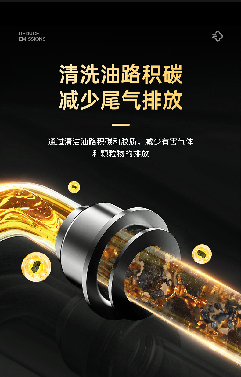 Car Servant Gold Fuel Treasure Carbon Deposition Removal Car Gasoline Fuel Additive Ternary Cuihua Carbon Deposition Cleaning Agent genuine goods