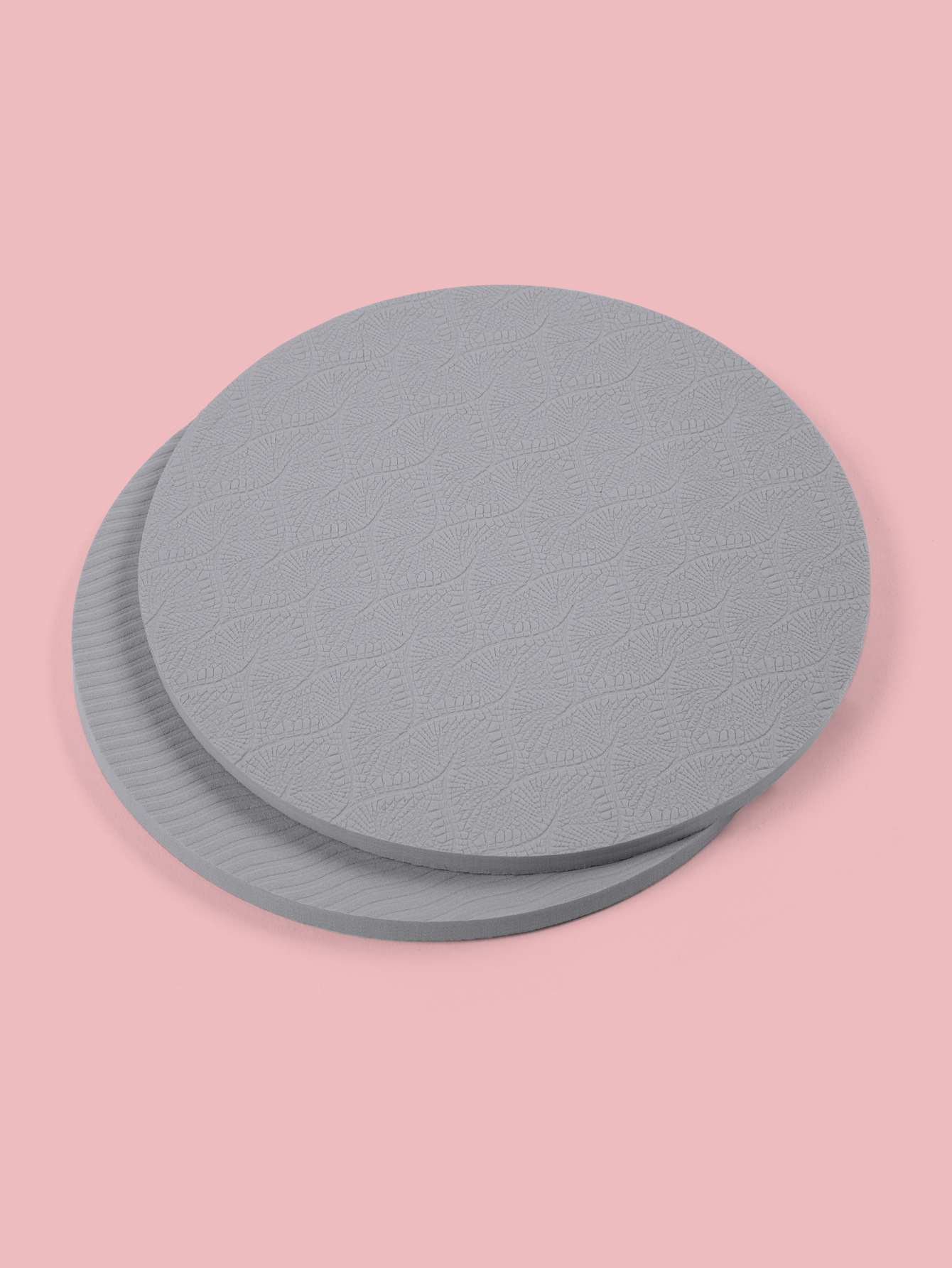 almohadilla de rodilla de soporte plano TPE almohadilla de rodilla de codo almohadilla de equilibrio almohadilla de 2 piezas almohadilla de fitness abdominal almohadilla de rueda de yoga circular