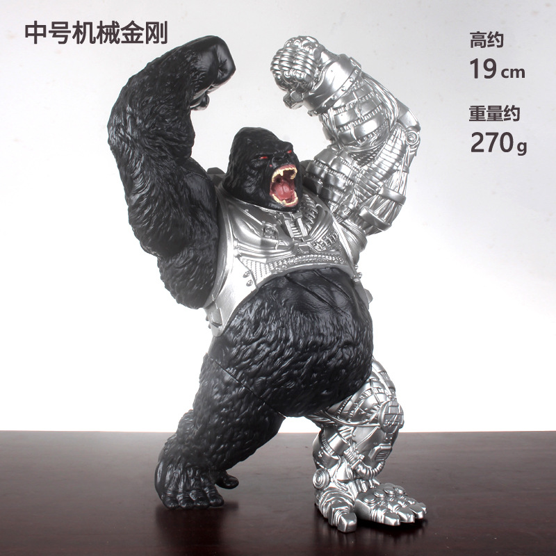 Modelo de juguete de goma suave del dinosaurio del monstruo del dinosaurio de GODZILLA extremidades movibles regalo del juguete de la muñeca del vinilo