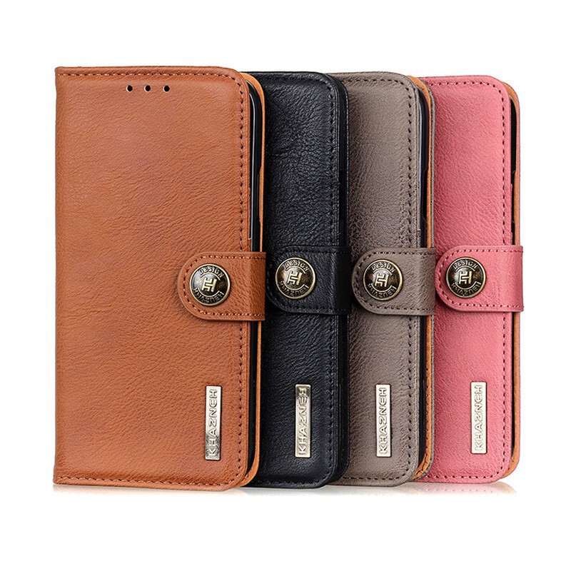 For Samsung A16 Phone Case A53 Leather Case Galaxy S24 Card Cowhide Pattern Protective Case Drop-resistant Wallet 52