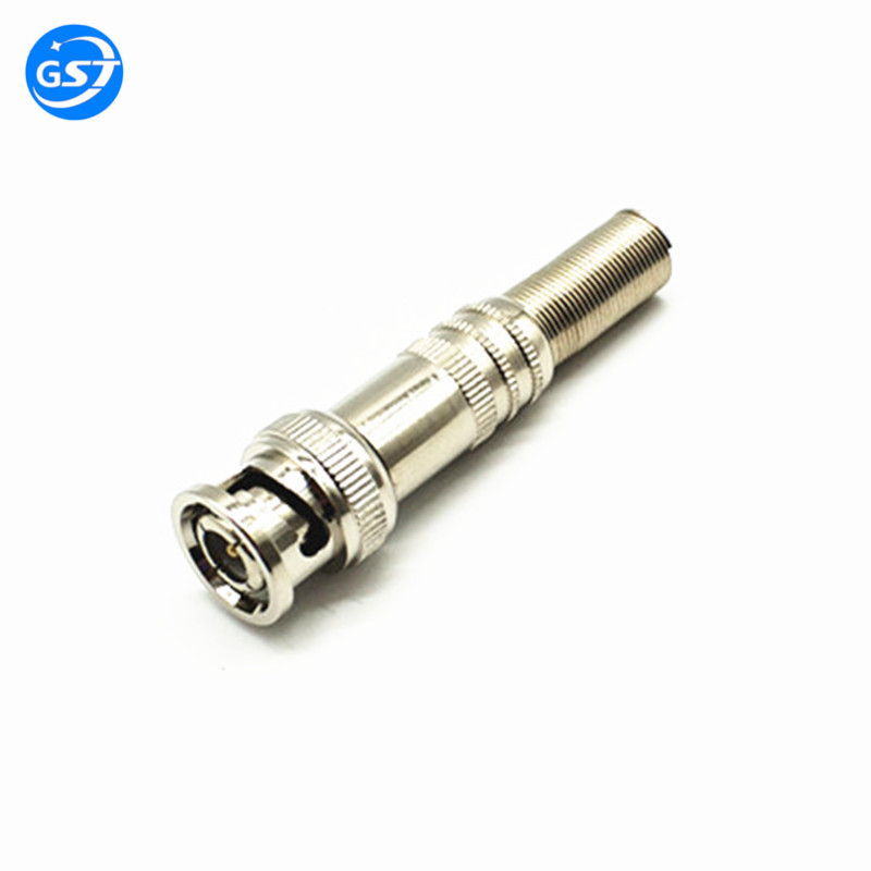 bnc接头 Q9全铜芯免焊焊接视频头BNC端子接头监控摄像头