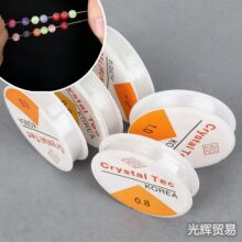 水晶串珠弹力绳高弹耐磨透明线佛珠手链DIY手工饰品绳厂家批发