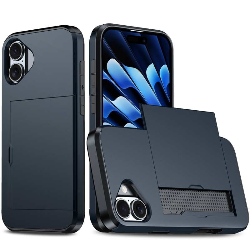 Coque iphone 17 pro avec porte-cartes et cache coulissant protection_voghion.com