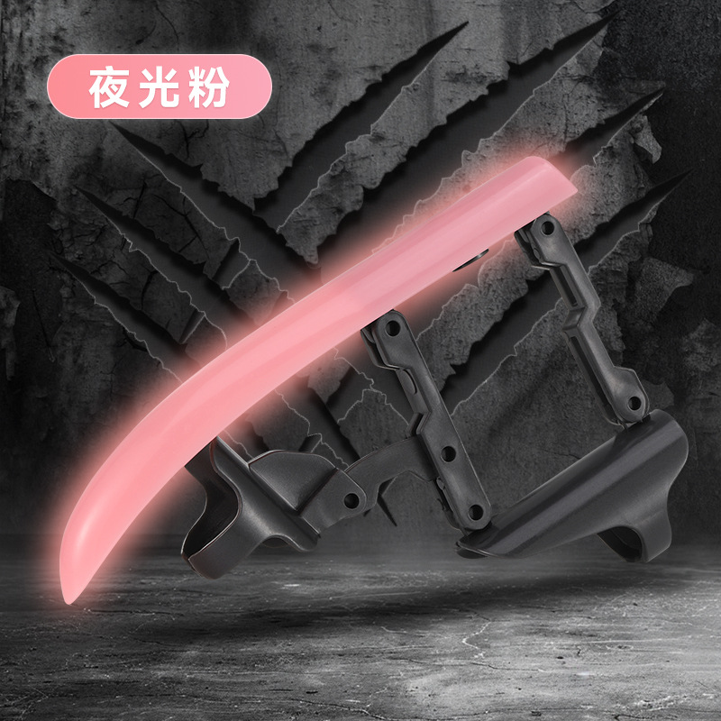 La explosión de sonido de la garra de lobo se puede plegar enlaces de eyección dedos retráctiles garra de lobo creativa novedad juguete de punta de dedo