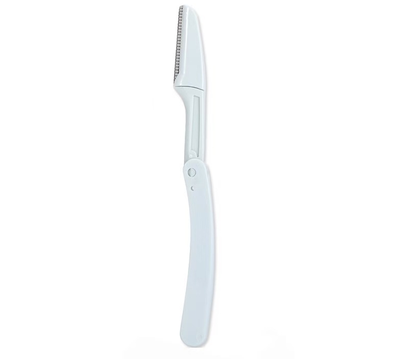 Tijeras para cejas de tres colores, recortador de cejas, tijeras macro para cejas, maquinilla de afeitar para cejas, peine para cejas, tijeras para recortar cejas con juego de peines