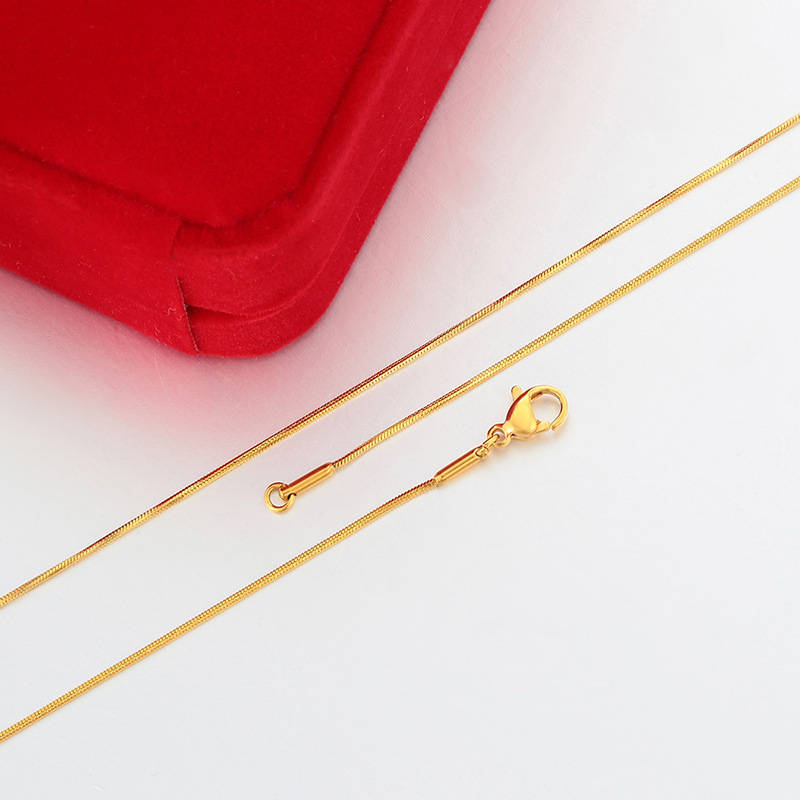 Acero inoxidable 24k (aproximadamente 45cm)