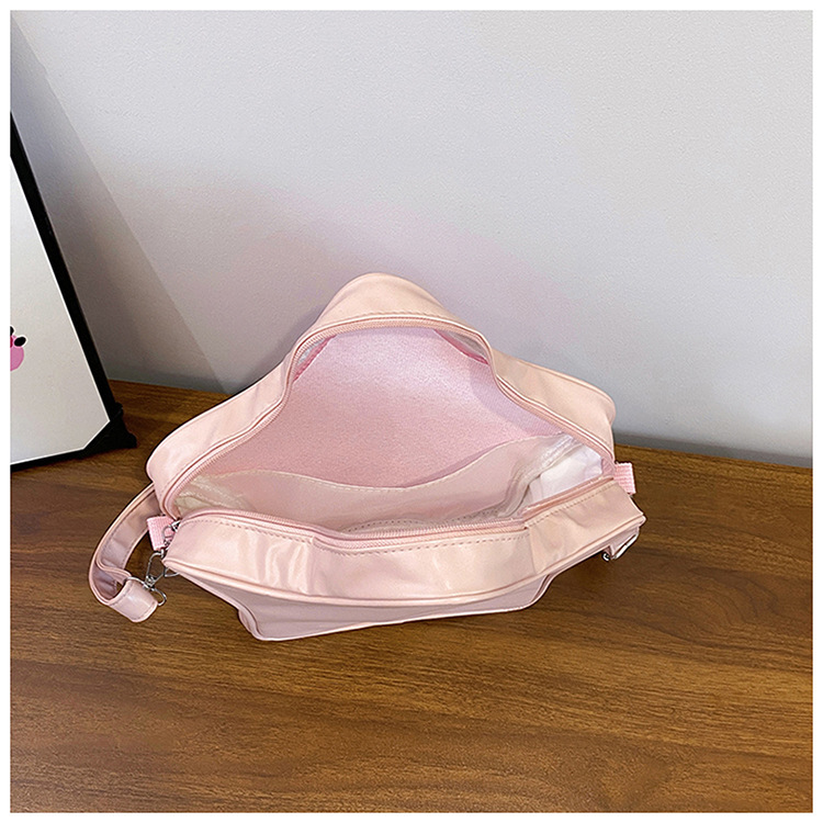 All Seasons Season Unisex Gender Unisex Pu Leather Star Solid Color Cute Sewing Thread XINGX Shape Zipper Shoulder Bag
