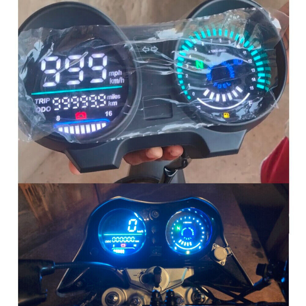 South American Brazilian Motorcycle Led Digital Lcd Instrument Titan150 Cg150 Fan150 Odometer Speedometer