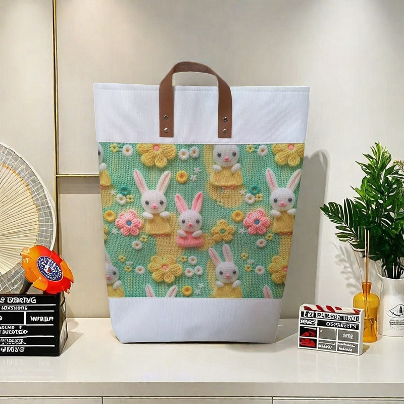 Ins nueva bolsa de almacenamiento portátil de dibujos animados 3d tela plegable canasta de ropa sucia engrosada gran cubo de almacenamiento de juguetes