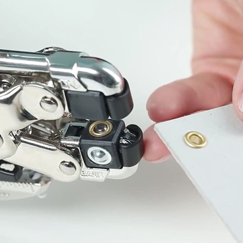 We R Memory Keepers perforador de mano pinzas para ojo de aire Crop A Dile