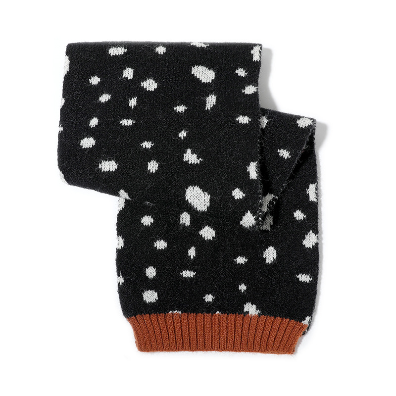 Autumn and Winter Children's Warm Outdoor Cycling Windproof Thick Neck Cover Plush Cute Baby Scarf DRWJ18_voghion.com