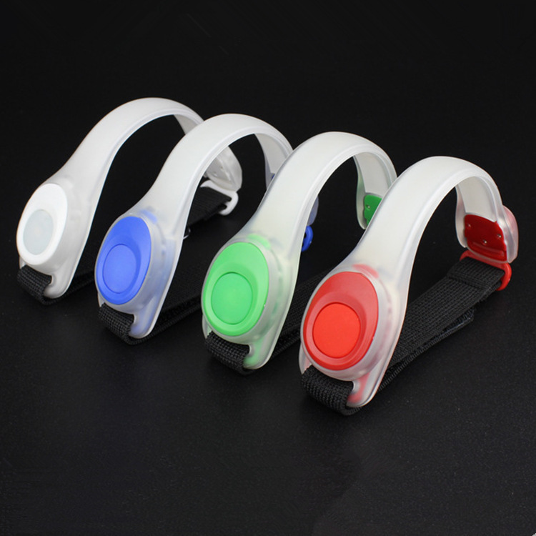 Suministro directo de fábrica anillo de brazo luminoso LED moda luminosa banda de brazo de silicona al aire libre correr deportes luz de advertencia luminosa
