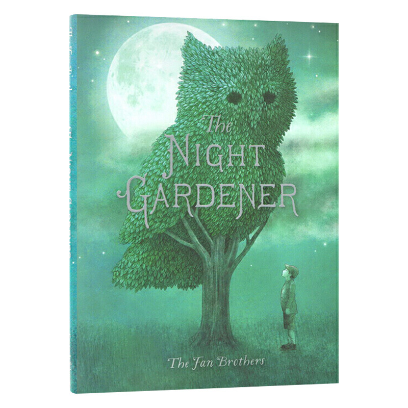 Original English Book The Night Gardener Children's Fantasy Story Picture Book The Night Gardener