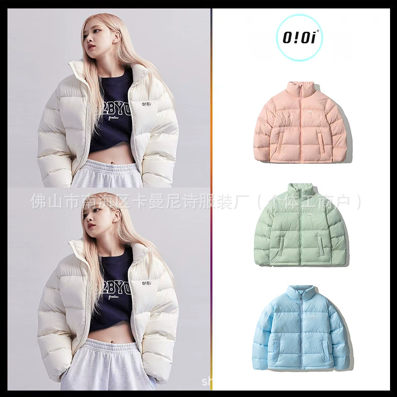 Корейский модный бренд oo пуховик 90 белая утка пуховик Park Caying rose тот же длинный пуховик пара куртка