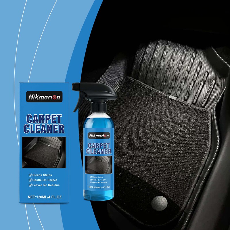 Hikmarion Car Cleaner Daily Stain Removal Shoe Mark Remover Deep Cleaning and Maintenance Carpet Cleaner