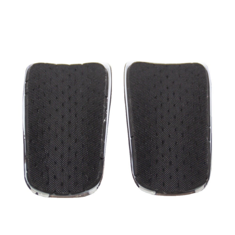 Impresión de transferencia térmica rodilla pad protección traje de engranaje aplicable a los niños adultos montando patineta rodilla almohadilla codo protector equipo blanco material