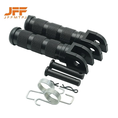 Footpegs with Spring Mounting – Motosiklet ləvazimatları və aksesuarları - black-honda-cb-foot-pegs-small