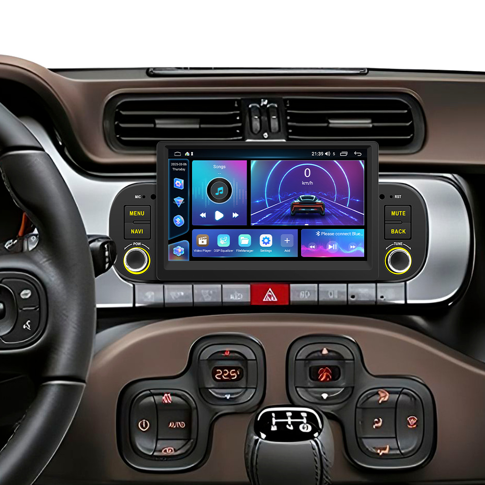 13 ~ 20 tipos de Fiat Panda Fang Yitong Android navegación de automóviles carplay navegación de pantalla de control central