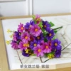 Purple blue orchid chrysanthemum 7 forks