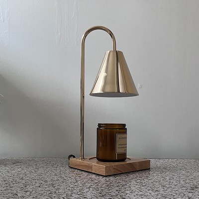 Lámpara de cera aromaterapia hogar creativo dormitorio decoración romántica lámpara de mesa decorativa ins vela lámpara de incienso sin humo