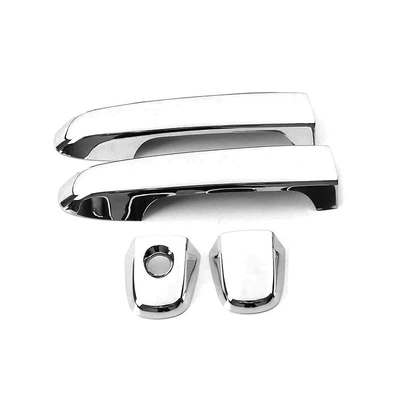 Suitable for 24 Subaru Asahi Leopard car door handle decoration door bowl handle anti-scratch modification special accessories (Other Automotive Exterior Supplies) - two-door-single-hole-plating