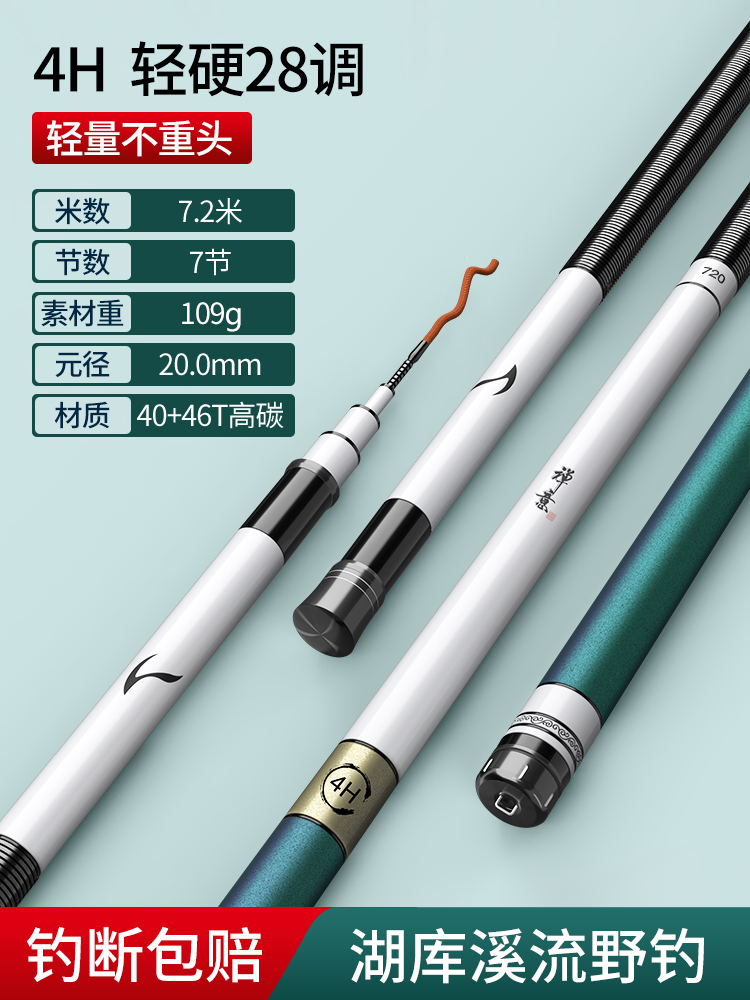 [high carbon advanced version] 4h28 adjustment 7.2m only 133 grams