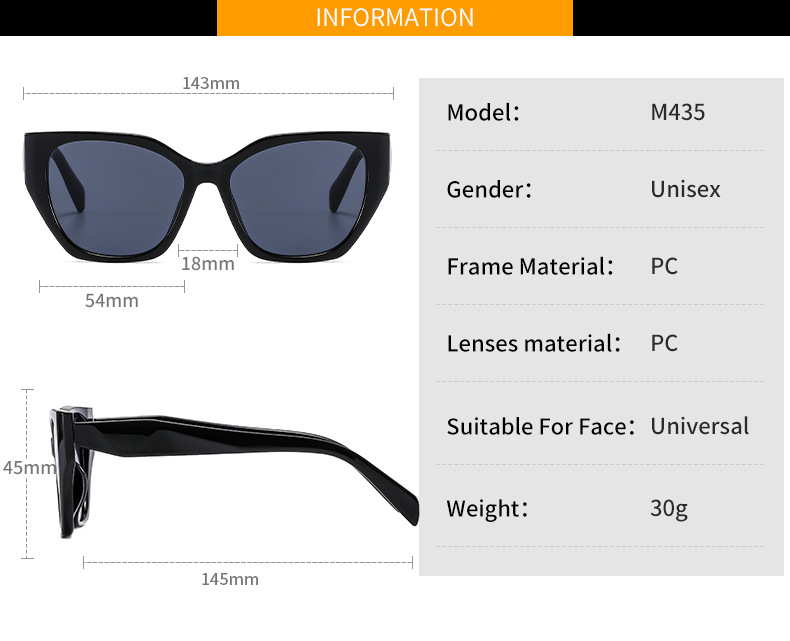 Daily Occasion Retro Ethnic Style Color Block Solid Color Leopard PC UV400 Protection Cat Eye Full Frame Women's Sunglasses