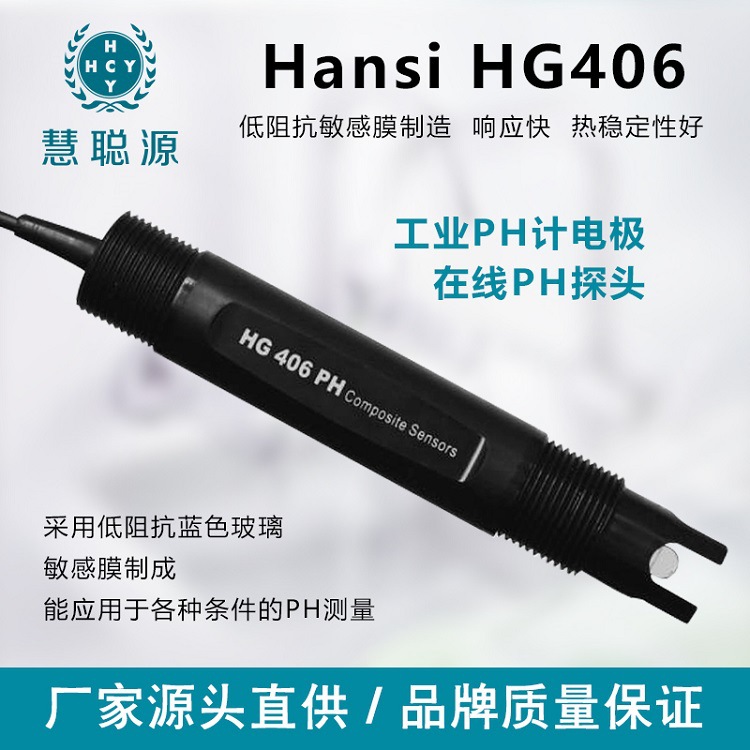 Hansi��˹HG406��pH�缫��ȼ� 405��PH�缫̽ͷ��ҵPH̽ͷ������