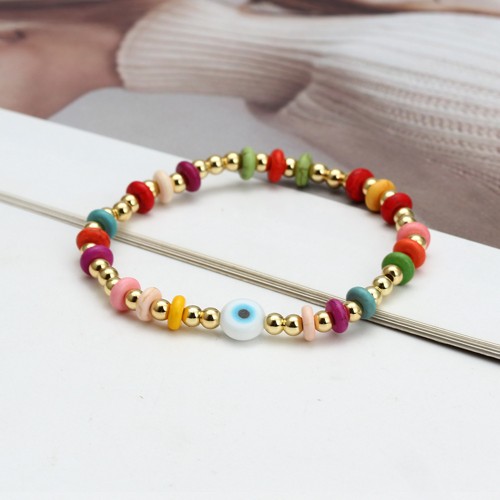 Fashion Eye turquoise Plating Bracelets 1 Piece