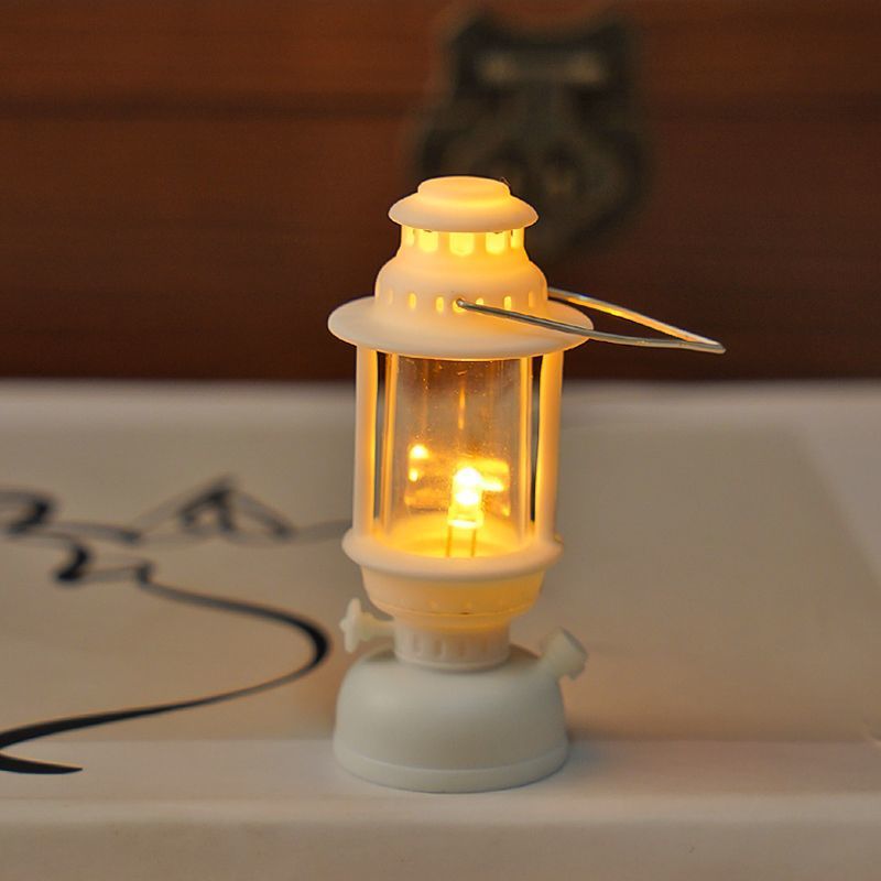 Mini retro simulación LED electrónica lámpara de noche colgante lámpara de vela al aire libre atmósfera de vacaciones decoración escena de luz