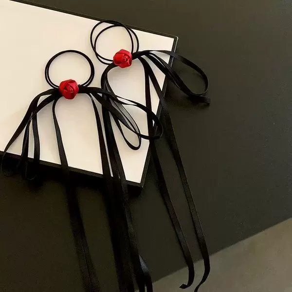 5614 Dark Red Rose-One rubber band