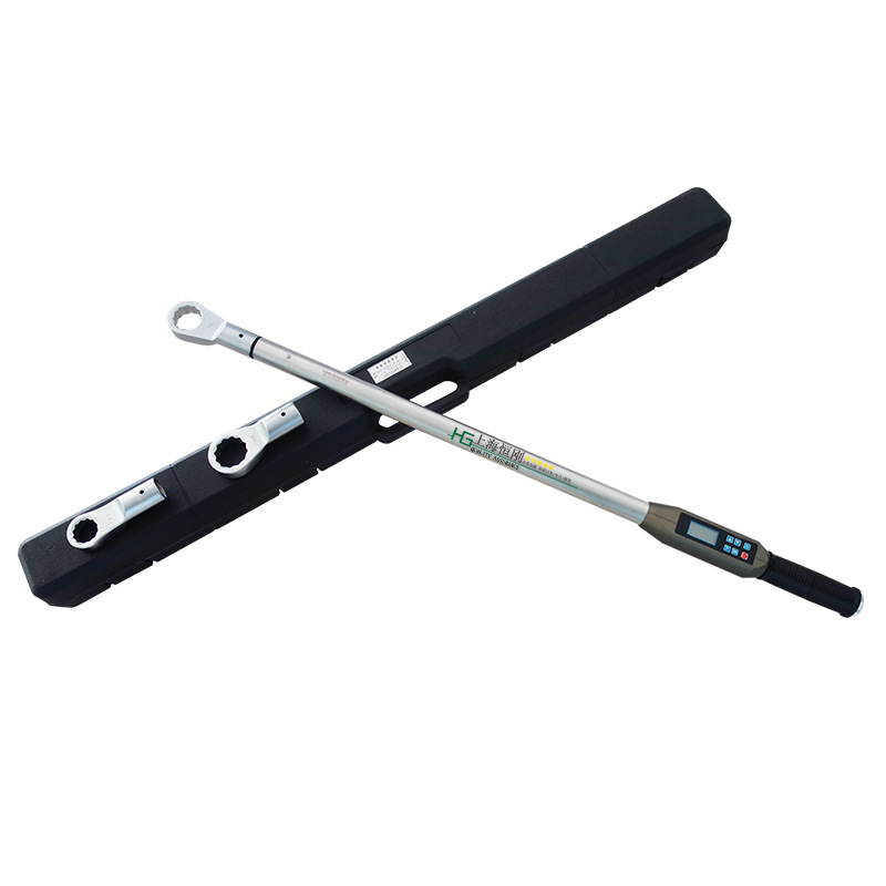 40-200N.m梅花式扭矩扳手 SGSX可换头部数字扭力计 地铁力矩扳手