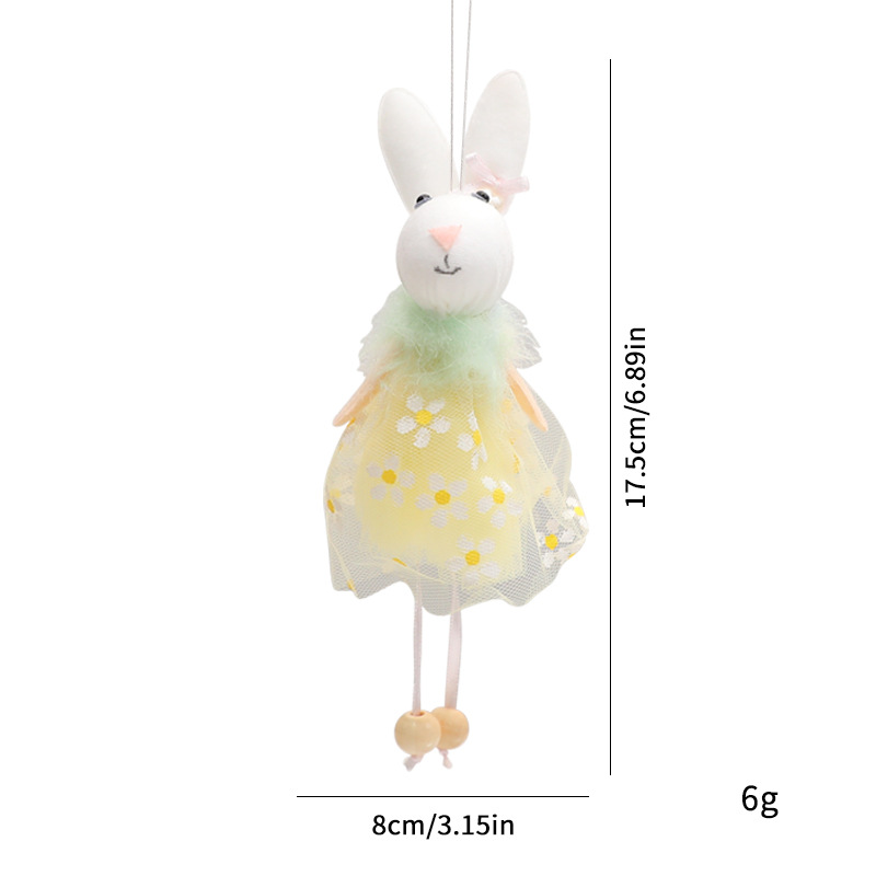 Amazon conejo de Pascua colgante conejo de Pascua decoración escena decoración al por mayor en stock